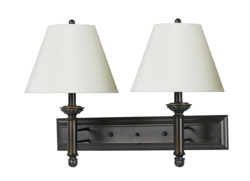Cal Lighting - LA-60002W2L-1 - Two Light Wall Lamp - Hotel - Antique Bronze
