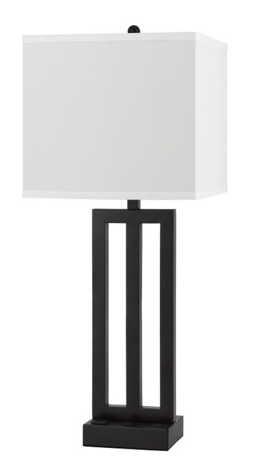 Cal Lighting - LA-8042TB - One Light Night Stand Lamp - Cachann - Antique Bronze