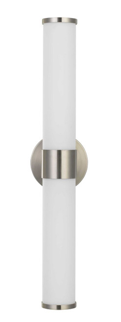Cal Lighting - LA-8606-2 - LED Vanity - Brentwood - Brushed Steel