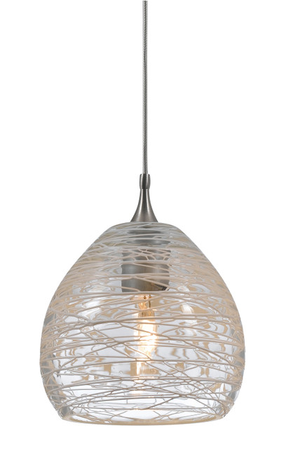 Cal Lighting - PNL-1063/6-BS - 12V Jc 35W Max. G6.35 - Mini Pendants - Brushed Steel