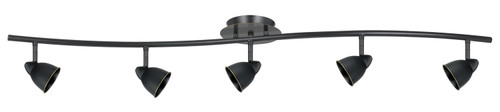 Cal Lighting - SL-954-5-DB/CDB - Five Light Pendant - Serpentine - Dark Bronze