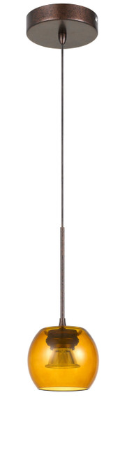 Cal Lighting - UP-1121 - LED Pendant - Ithaca - Rust