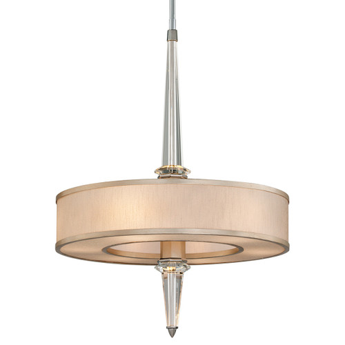 Corbett Lighting - 166-46-WSL/SS - 16 Light Pendant - Harlow - Warm Silver Leaf