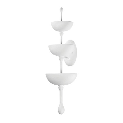 Corbett Lighting - 437-30-GSW - LED Wall Sconce - Aura - Gesso White