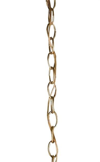 Currey and Company - 0690 - Chain - Contemporary Gold Leaf