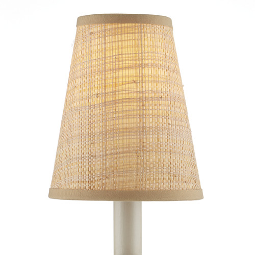 Currey and Company - 0900-0027 - Chandelier Shade - Natural Grasscloth - Natural