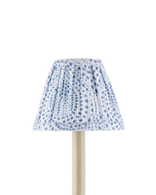 Currey and Company - 0900-0050 - Chandelier Shade - Lenore - Blue/Ivory