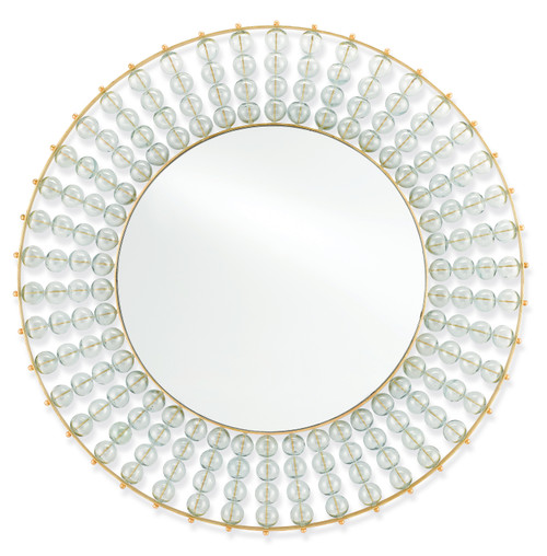 Currey and Company - 1000-0034 - Mirror - Calais - Gold Leaf
