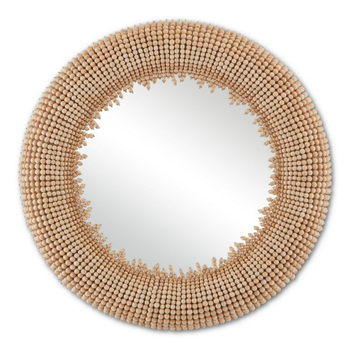 Currey and Company - 1000-0107 - Mirror - Jeanie - Beige