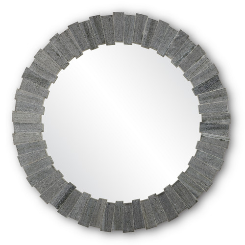 Currey and Company - 1000-0130 - Mirror - Dario - Gray