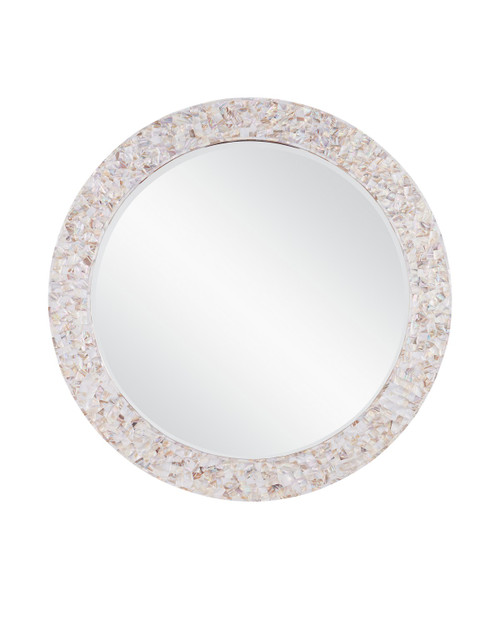 Currey and Company - 1000-0154 - Mirror - Uma - Natural/White
