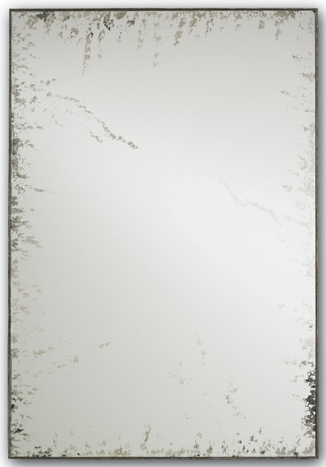Currey and Company - 1092 - Mirror - Rene - Pyrite Bronze