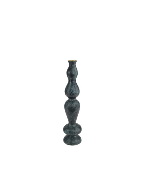 Currey and Company - 1200-0830 - Vase - Luganzo Collection - Jade Green/Gold
