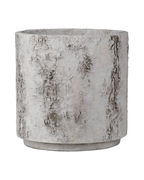 Currey and Company - 2200-0054 - Planter - Faux Birch - Black/Beige/Pale Gray