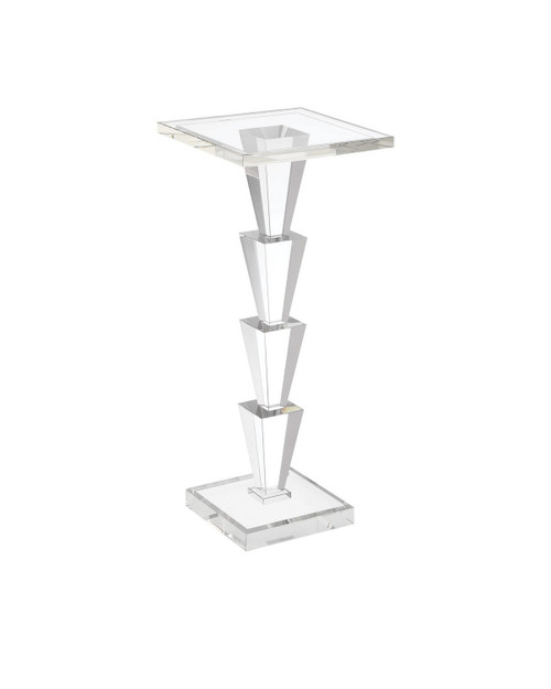 Currey and Company - 3000-0319 - Drinks Table - Tiana - Clear