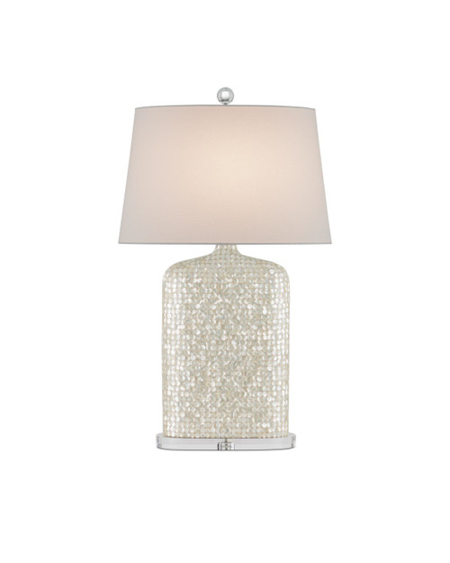 Currey and Company - 6000-0964 - One Light Table Lamp - Gerri Dot - Natural/Clear