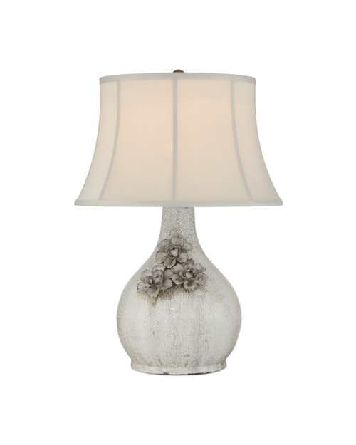 Currey and Company - 6000-1031 - One Light Table Lamp - Attar - White