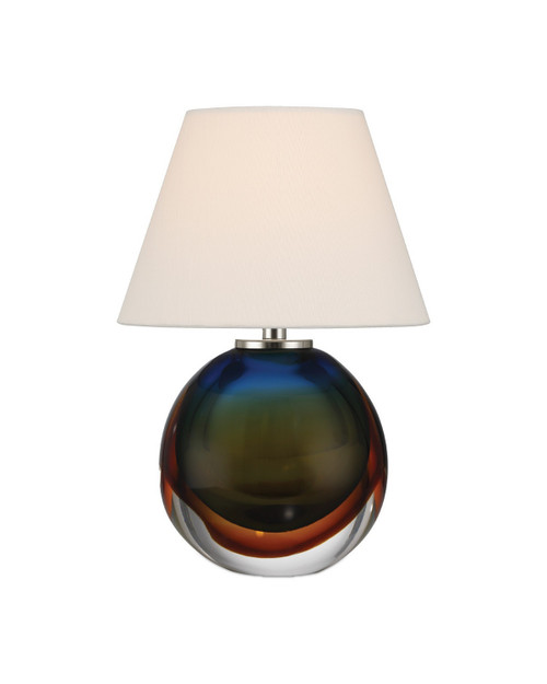 Currey and Company - 6700-0015 - One Light Table Lamp - Voyage - Green/Blue/Amber/Clear