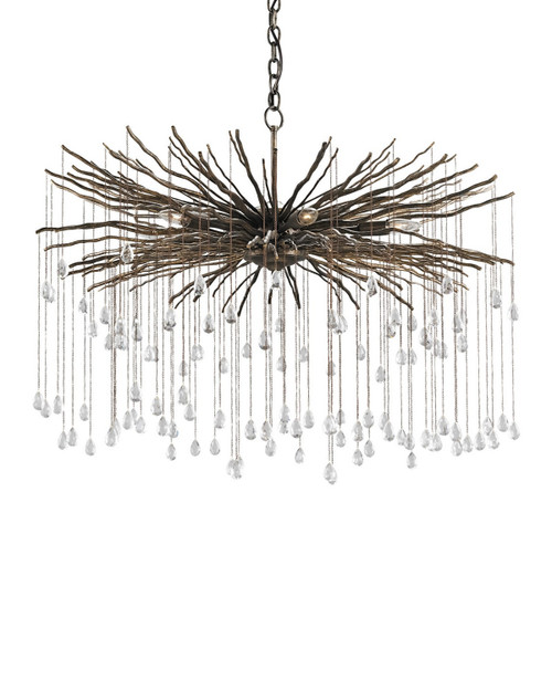 Currey and Company - 9451 - Six Light Chandelier - Fen - Cupertino