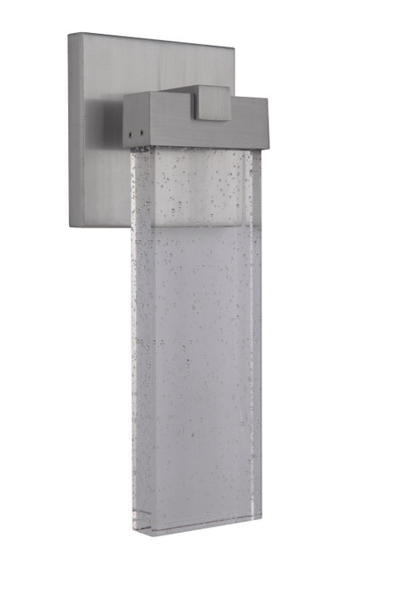 Craftmade - Z1604-SA-LED - LED Outdoor Wall Lantern - Aria - Satin Aluminum