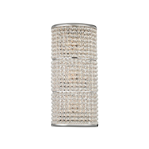 Hudson Valley - 1023-PN - Three Light Wall Sconce - Sherrill - Polished Nickel