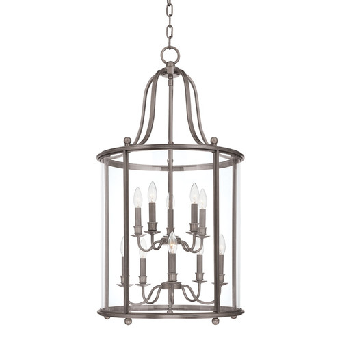 Hudson Valley - 1320-AN - Ten Light Lantern - Mansfield - Antique Nickel