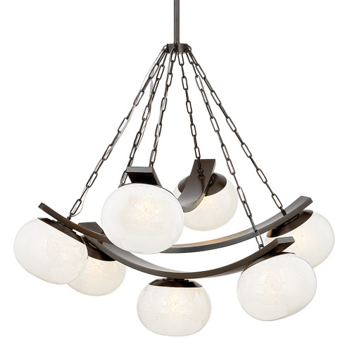 Hudson Valley - 2107-DB - Seven Light Chandelier - Duxbury - Distressed Bronze