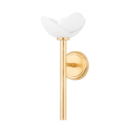 Hudson Valley - 3000-GL/WP - One Light Wall Sconce - Dawson - Gold Leaf