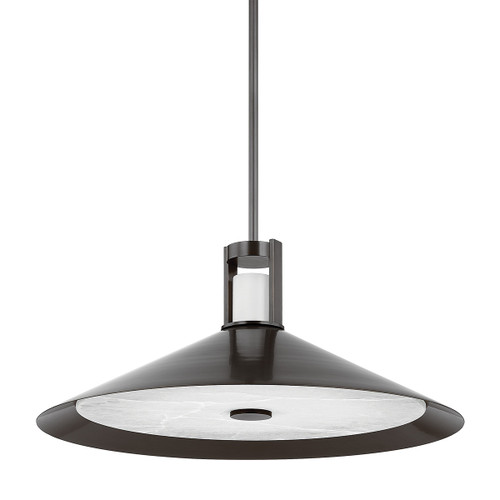 Hudson Valley - 3028-DB - LED Pendant - Clermont - Distressed Bronze