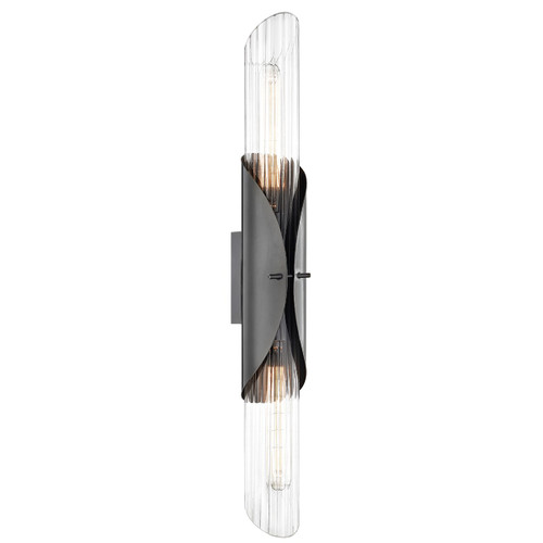 Hudson Valley - 3526-OB - Two Light Wall Sconce - Lefferts - Old Bronze