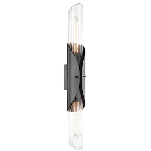 Hudson Valley - 3526-OB - Two Light Wall Sconce - Lefferts - Old Bronze