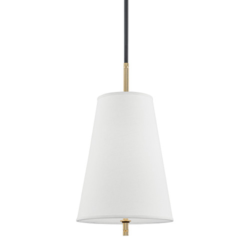 Hudson Valley - 3715-AOB - One Light Pendant - Bowery - Aged Brass/Old Bronze