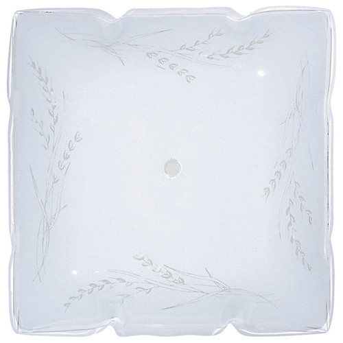 Nuvo Lighting - 50-503 - Glass - Ruffled Edge White