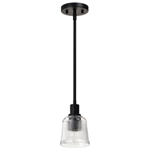 Nuvo Lighting - 60-8605 - One Light Mini Pendant - Grayson - Matte Black