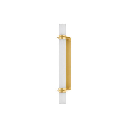 Hudson Valley - 5528-AGB - LED Wall Sconce - Groveland Station - Aged Brass