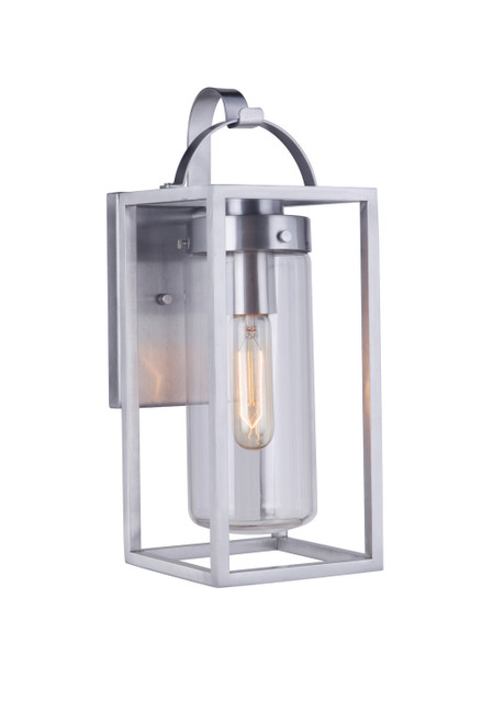 Craftmade - ZA4804-SA - One Light Outdoor Wall Mount - Neo - Satin Aluminum