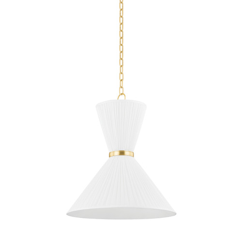Hudson Valley - 5922-AGB - Two Light Pendant - Enid - Aged Brass