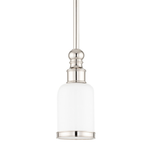 Hudson Valley - 6321-PN - One Light Pendant - Chatham - Polished Nickel