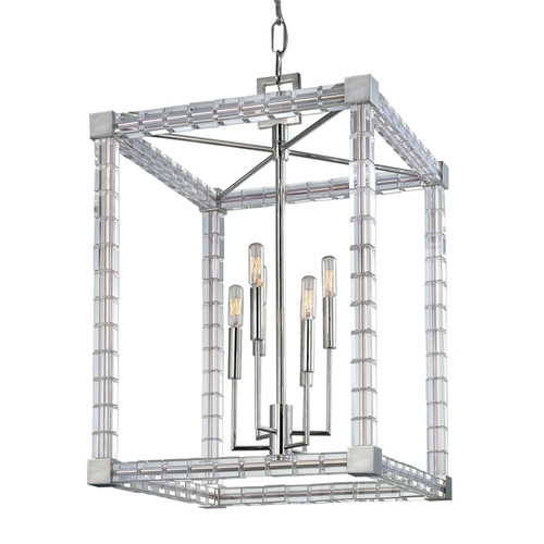 Hudson Valley - 7118-PN - Six Light Lantern - Alpine - Polished Nickel