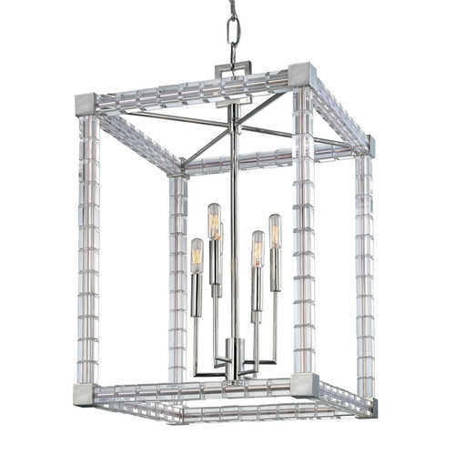 Hudson Valley - 7118-PN - Six Light Lantern - Alpine - Polished Nickel