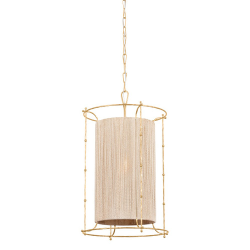 Hudson Valley - 8020-VGL - One Light Lantern - Jones Point - Vintage Gold Leaf