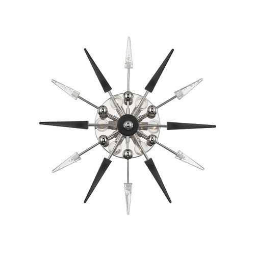Hudson Valley - 9024-PN - Six Light Wall Sconce - Sparta - Polished Nickel