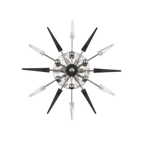 Hudson Valley - 9024-PN - Six Light Wall Sconce - Sparta - Polished Nickel