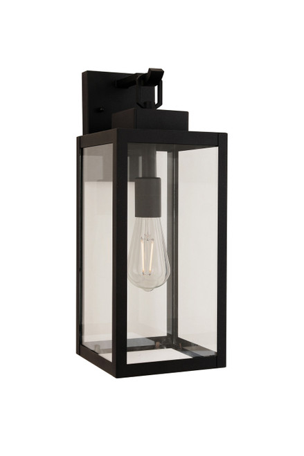 Craftmade - ZA6814-TB - One Light Outdoor Lantern - Marin - Textured Black