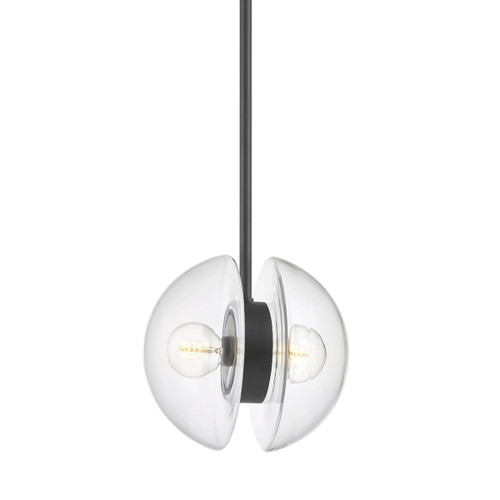 Hudson Valley - 9412-BBR - Two Light Pendant - Kert - Black Brass