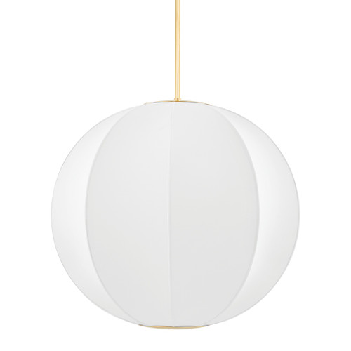 Hudson Valley - KBS1744701L-AGB - Two Light Pendant - Jupiter - Aged Brass