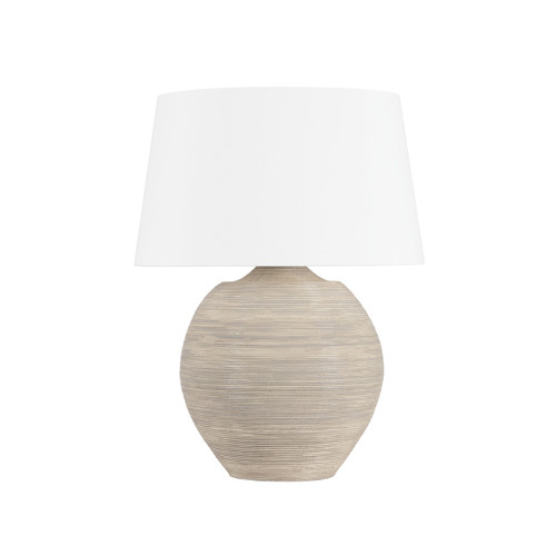 Hudson Valley - L5731-AGB/CAR - One Light Table Lamp - Kitchawan - Aged Brass