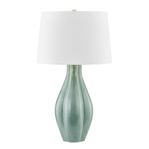 Hudson Valley - L7231-AGB/C09 - One Light Table Lamp - Galloway - Aged Brass