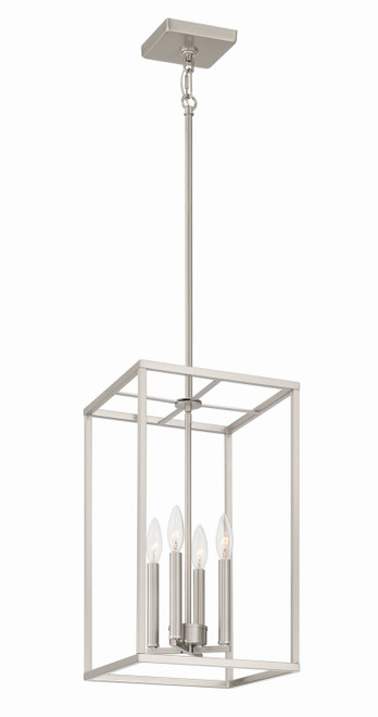 Craftmade - 60635-BNK - Four Light Foyer Pendant - Signature Foyer - Brushed Polished Nickel