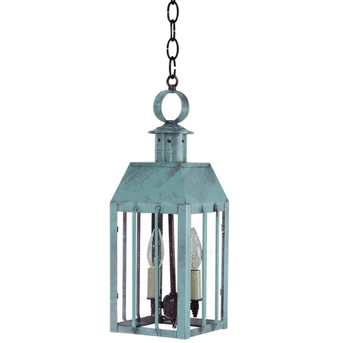 Northeast Lantern - 11732-VG-LT2-SMG - Two Light Hanging Lantern - Nottingham - Verdi Gris